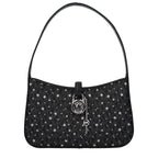 Black Fabric Handbag