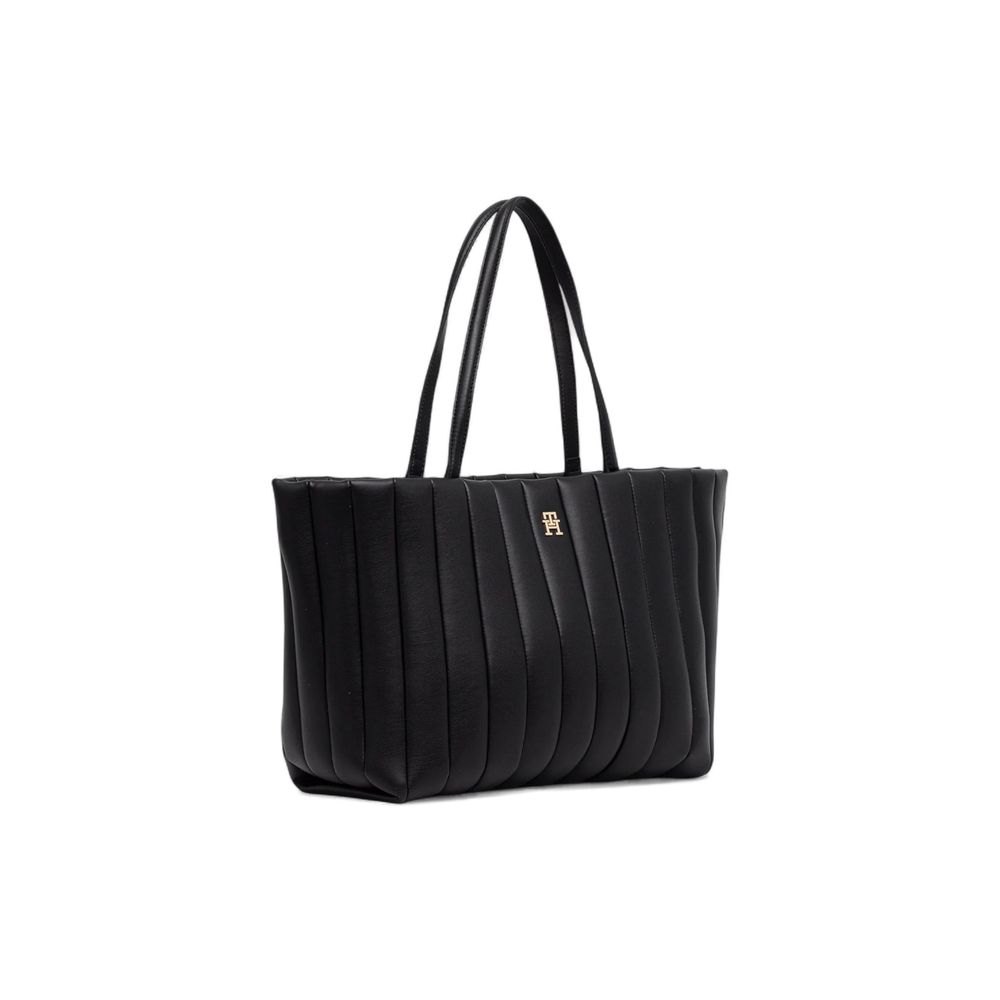 Black Polyethylene Handbag