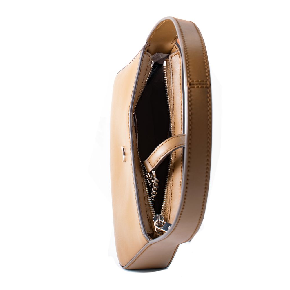 Brown Leather Shoulder Bag