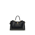 Black Calf Leather Bos Taurus Handbag