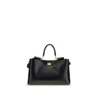 Black Calf Leather Bos Taurus Handbag