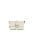 White Calf Leather Bos Taurus Shoulder Bag