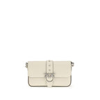 White Calf Leather Bos Taurus Shoulder Bag