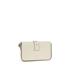 White Calf Leather Bos Taurus Shoulder Bag