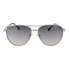 Gray Metal Sunglasses