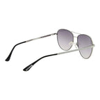 Gray Metal Sunglasses