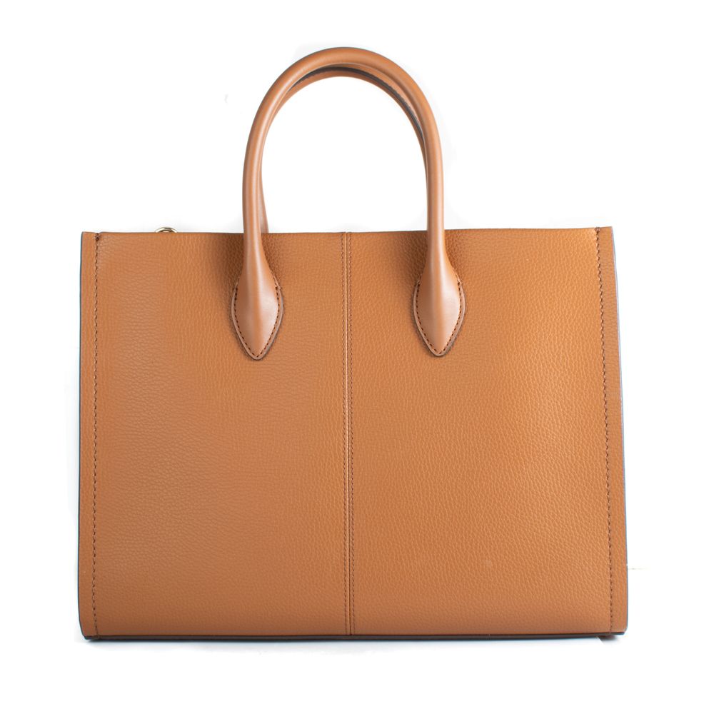 Brown Leather Shoulder Bag