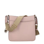 Pink Leather Shoulder Bag