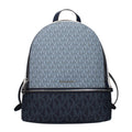 Blue Fabric Backpack