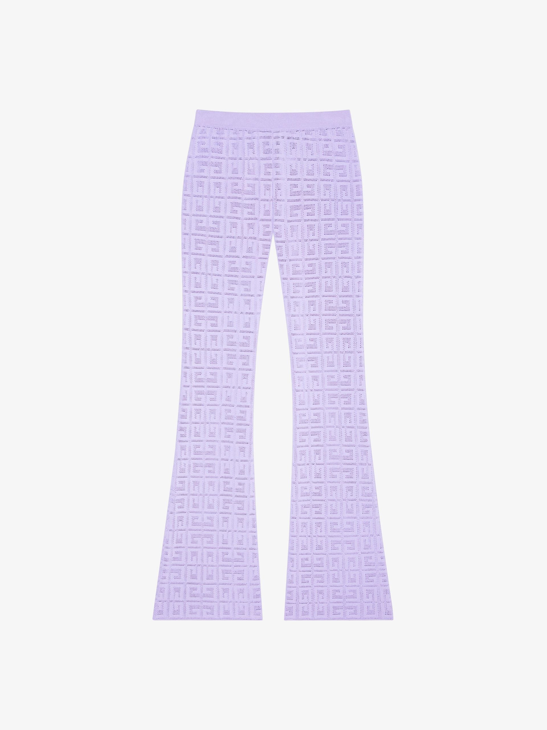 Purple Fibres Flared Pants