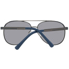 Gray Metal Sunglasses