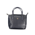 Blu Polyester Women Handbag