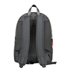 Black Polyester Men Backpack