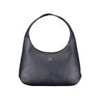 Blu Polyurethane Women Handbag