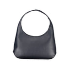 Blu Polyurethane Women Handbag