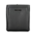 Black Polyester Men's Shoulder Bag