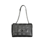 Nero Polyester Womens Handbag