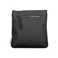 Black Polyester Men's Shoulder Bag
