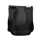 Black Polyester Men's Shoulder Bag