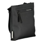Black Polyester Men's Shoulder Bag