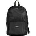 Black Polyester Men's Backpack