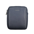 Blu Poliestere Uomo Shoulder Bag