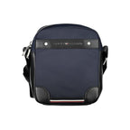 Blue Polyester Men's Shoulder Bag