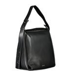 Black Polyester Woman Bag
