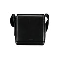 Black Polyester Men Shoulder Bag