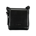 Black Polyester Men Shoulder Bag