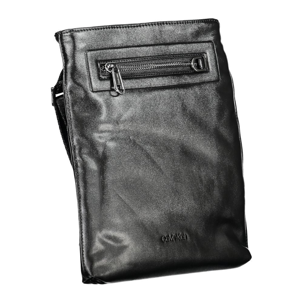 Nero Polyester Men Shoulder Bag