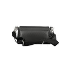 Black Polyester Women's Shoulder Bag