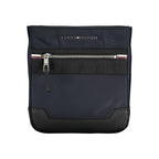 Blue Polyester Mens Shoulder Bag