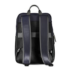Blue Polyurethane Men's Backpack