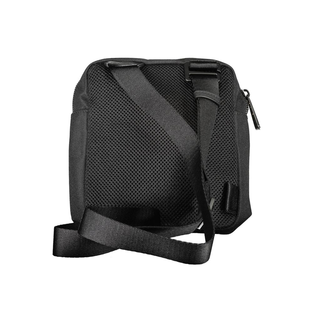 Nero Polyester Men Shoulder Bag