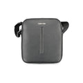Black Polyester Men's Shoulder Bag