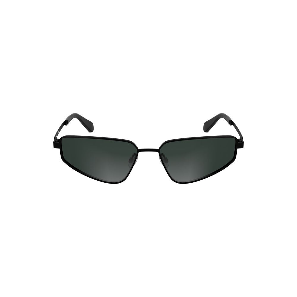 Black Metal Women Sunglasses