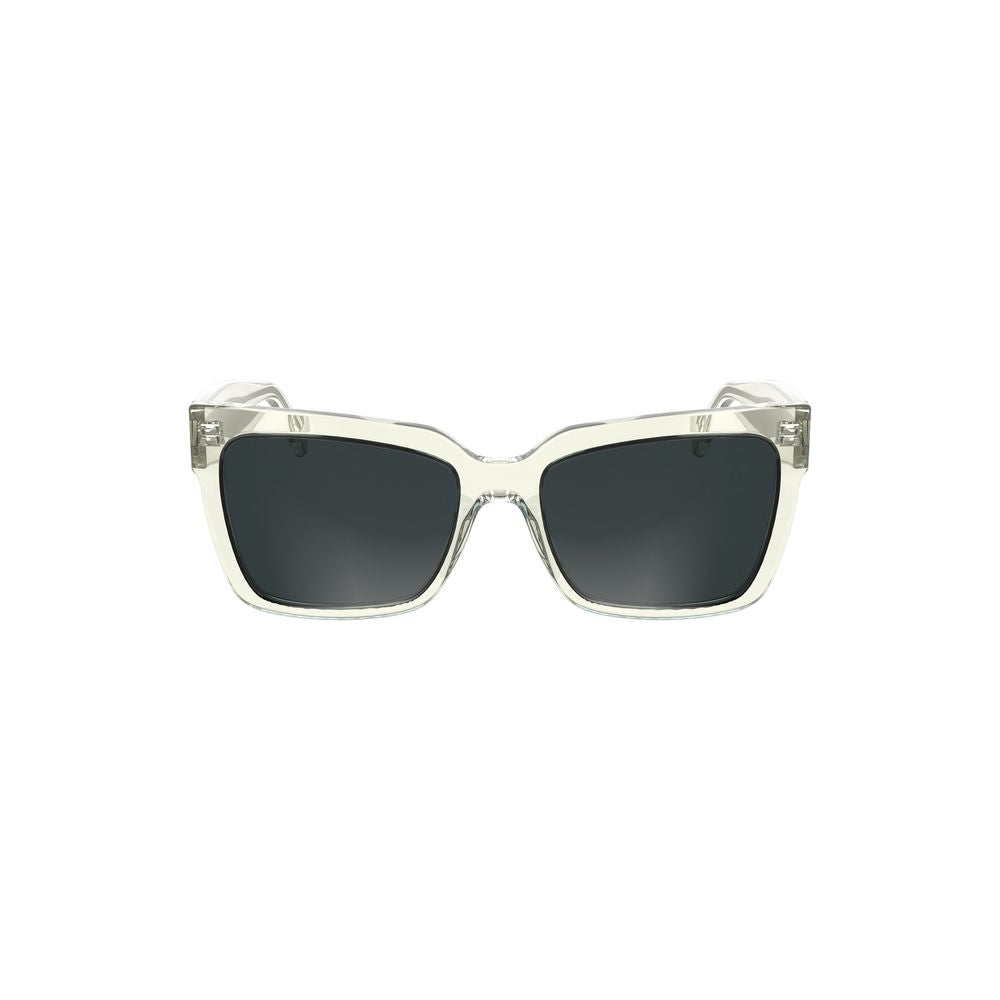 Transparent Plastic Men's Sunglasses