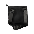 Black Polyester Men's Shoulder Bag