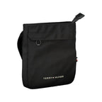 Black Polyester Men's Shoulder Bag