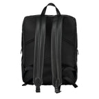 Nero Polyester Men Backpack