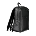 Nero Polyester Men Backpack