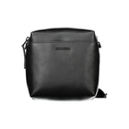 "Nero Poliuretano Men Shoulder Bag"