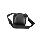 "Nero Poliuretano Men Shoulder Bag"