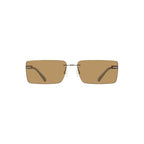 Beige Metal Women Sunglasses