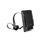 Black Polyester Mens Shoulder Bag