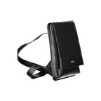 Nero Polyurethane Men Shoulder Bag