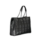 Nero Polyester Woman Handbag