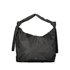 Black Polyester Women's Shoulder Bag