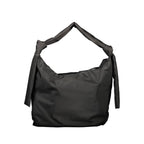 Black Polyester Women's Shoulder Bag